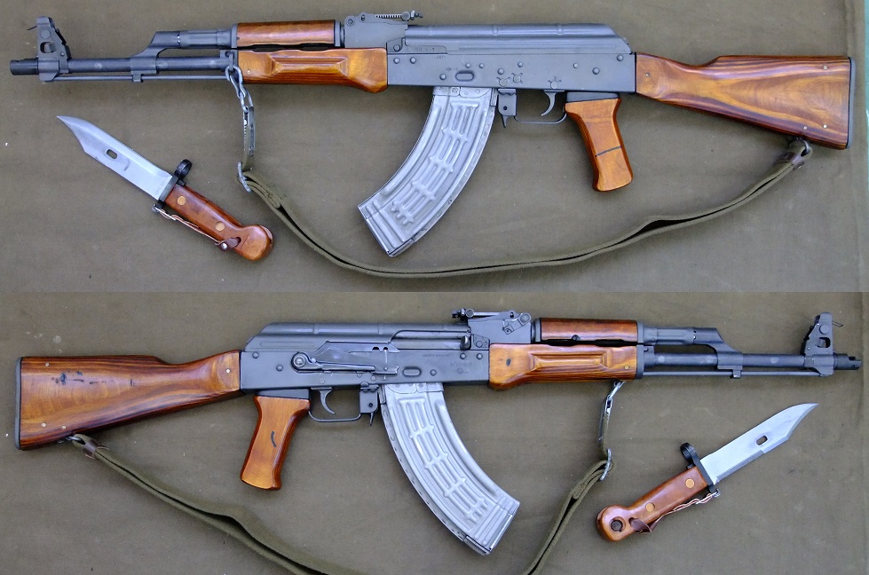 Армейский штык нож для ак–47, ак-74 и другим модификациям калашникова