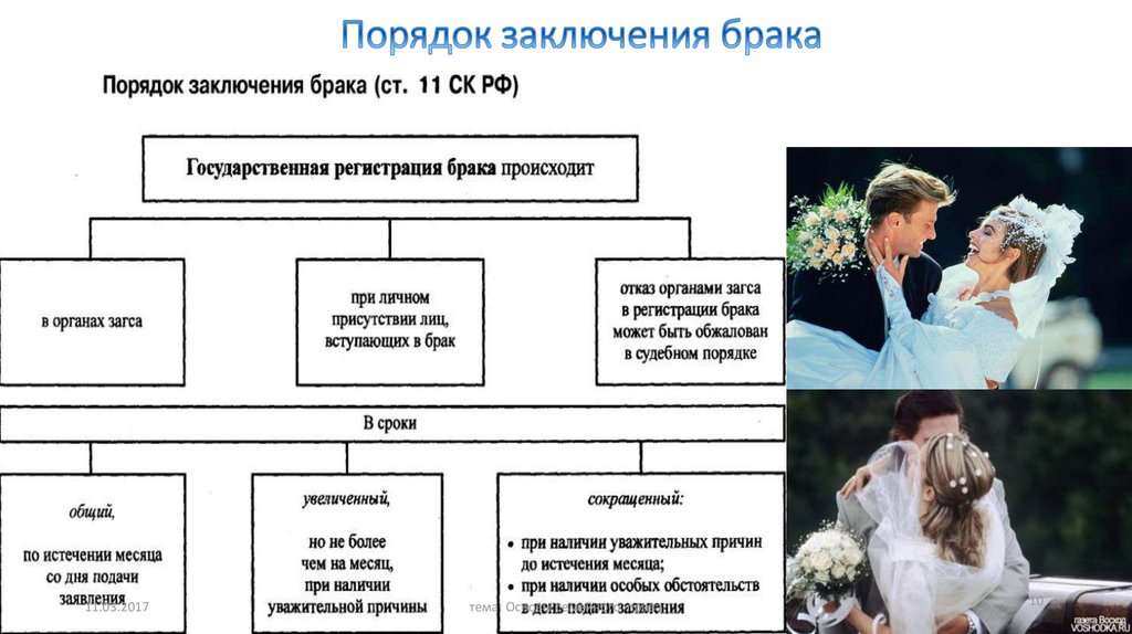 Правовые аспекты взаимоотношения полов. основы семейного права в российской федерации