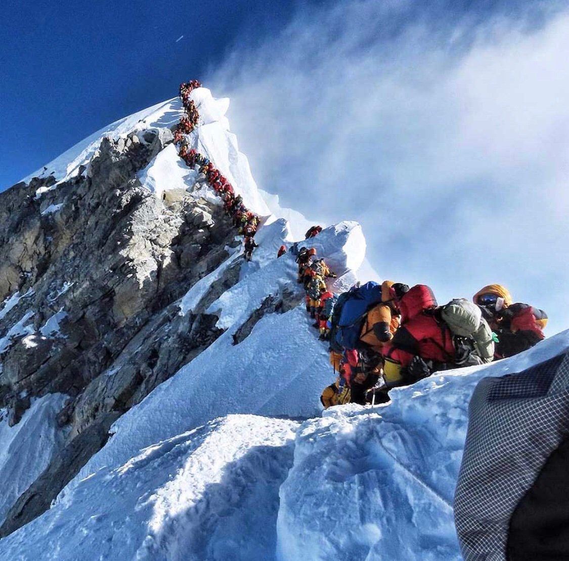 Гора Эверест трагическая вершина