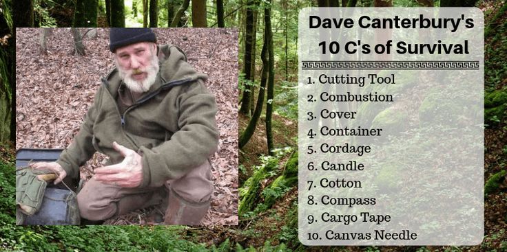 5 c’s & 10 c’s of survival | dave canterbury recommends…