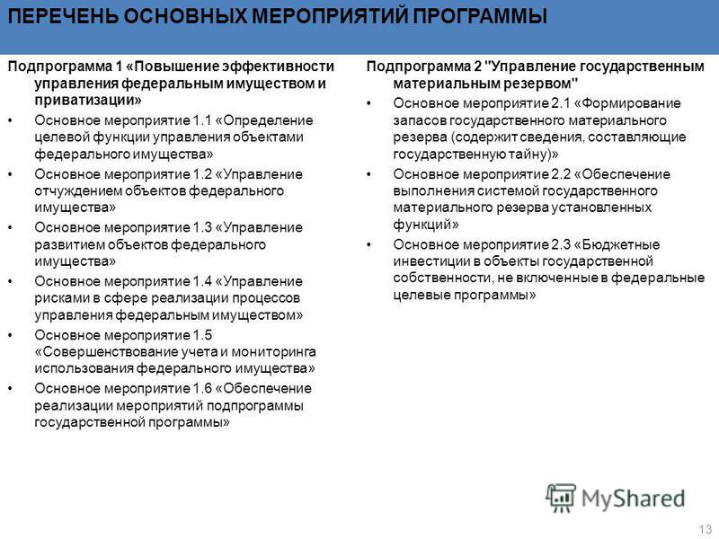 Что входит в перечень основных работ