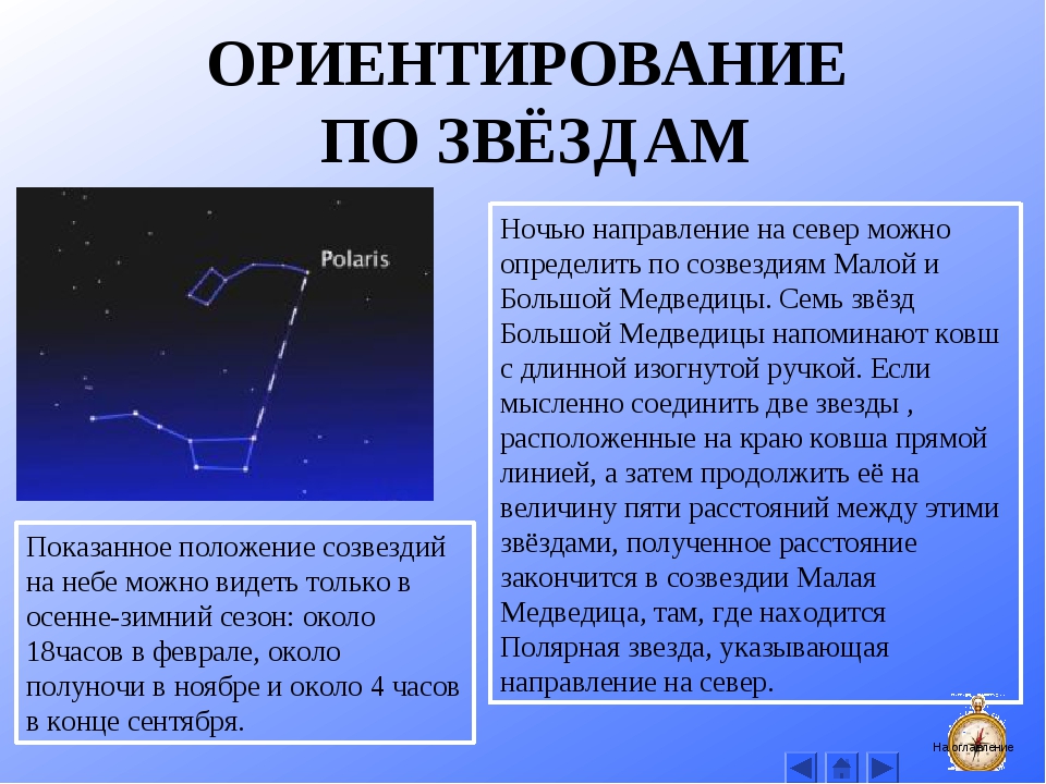 Правила ночного ориентирования: как определиться с направлением и не заплутать?