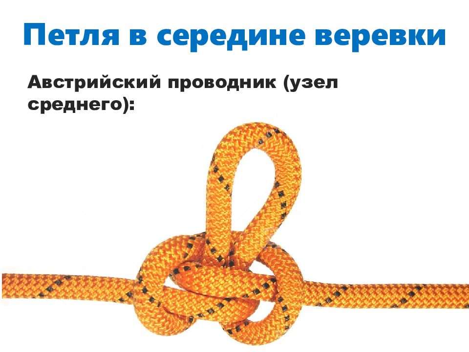 Как вязать узел прусика. как завязать схватывающий узел?