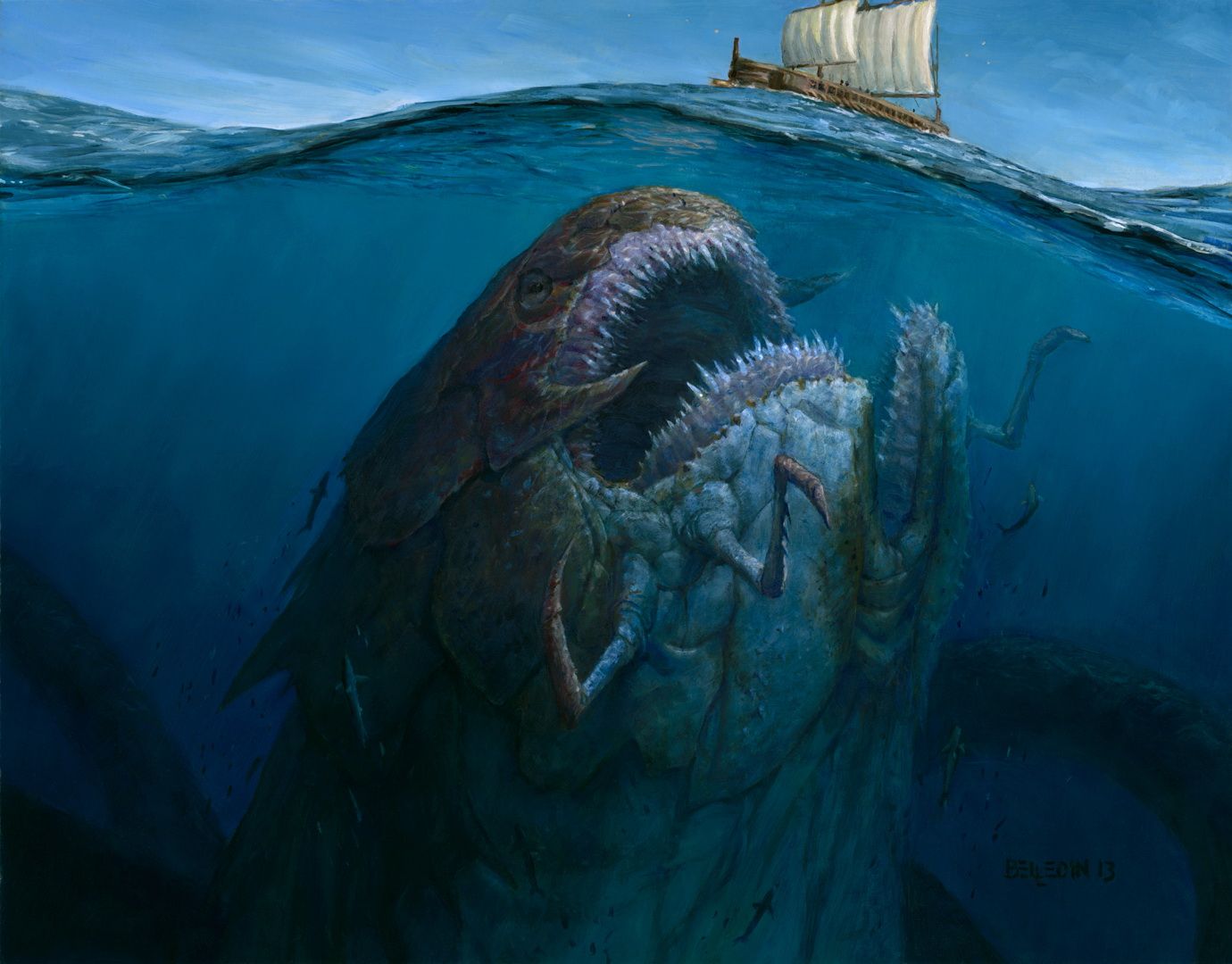 Самые страшные глубоководные существа: топ 10 | башня континуума